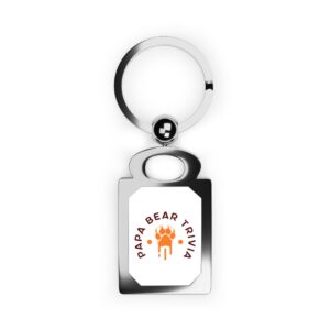Papa Bear Trivia Keyring