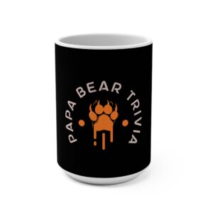 Papa Bear Trivia Mug (15 oz)