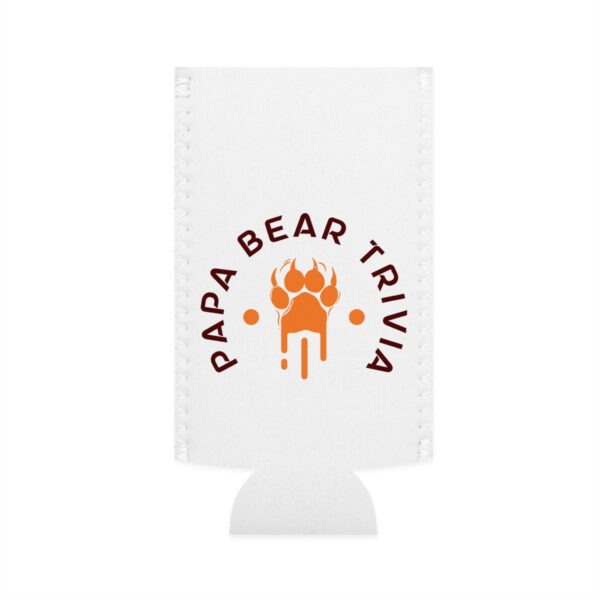 Papa Bear Trivia Koozie (Slim)