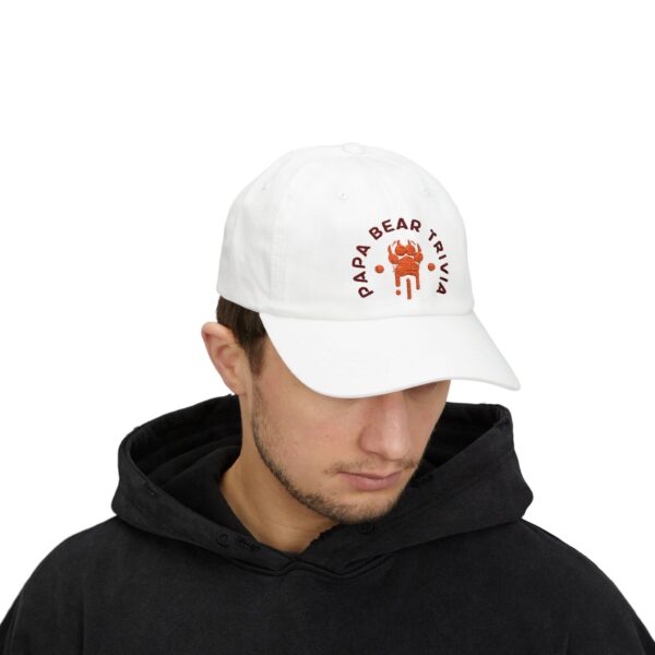 Papa Bear Trivia Embroidered Cap - Image 3