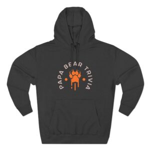 Papa Bear Trivia Hoodie